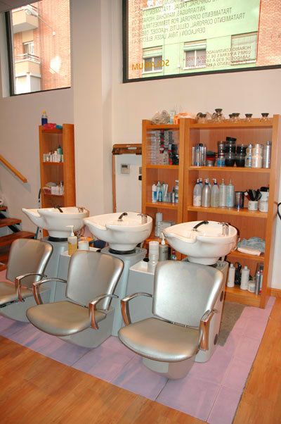Lava cabezas de peluquería