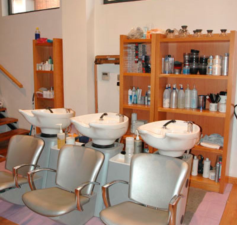 Lava cabezas de peluquería