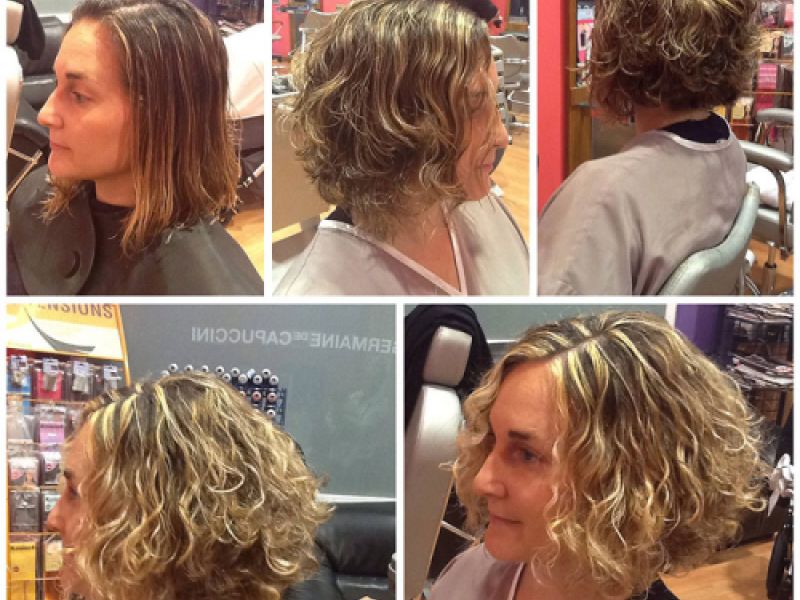 Cortes de pelo con mechas rubias