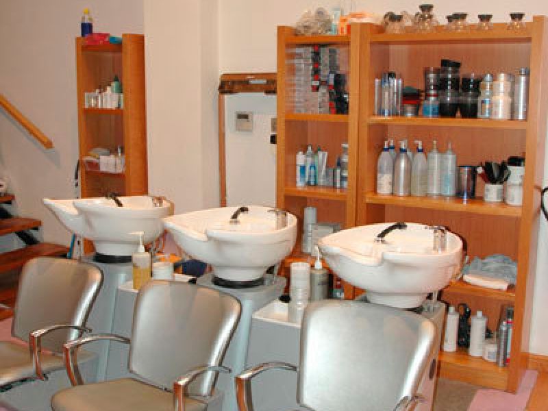 Lava cabezas de peluquería